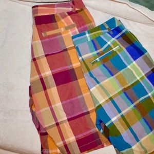 2 pair of merona women’s shorts